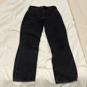 Abercrombie “90s straight ultra high rise” jeans (curve love)